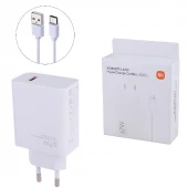 شارژر دیواری 67 وات شیائومی MDY-12-EH QC3.0 6.2A + کابل تایپ سی
