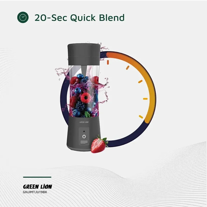 مخلوط کن شارژی گرین لاین Juice Mate GL-JU19 GNJIMTJU19