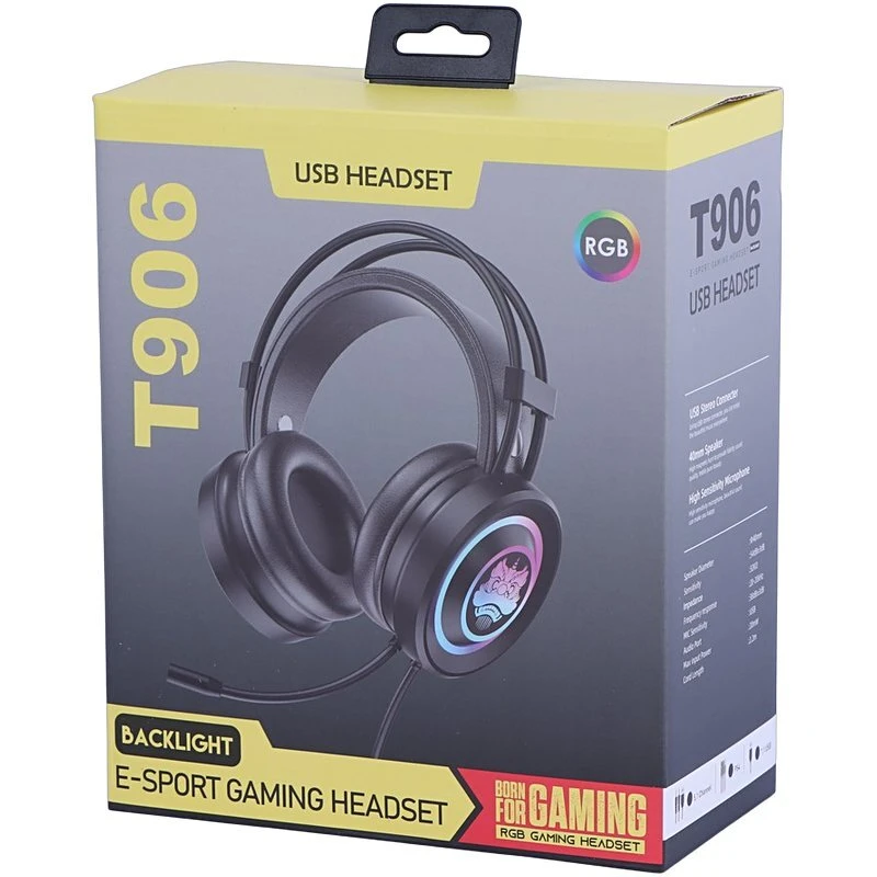 هدست گیمینگ سیم دار T906