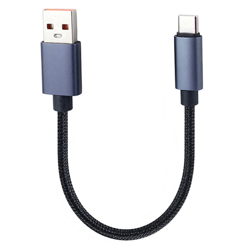 کابل کوتاه تایپ سی فست شارژ 5 آمپر اکسیژن LX-37 طول 30 سانتی متر