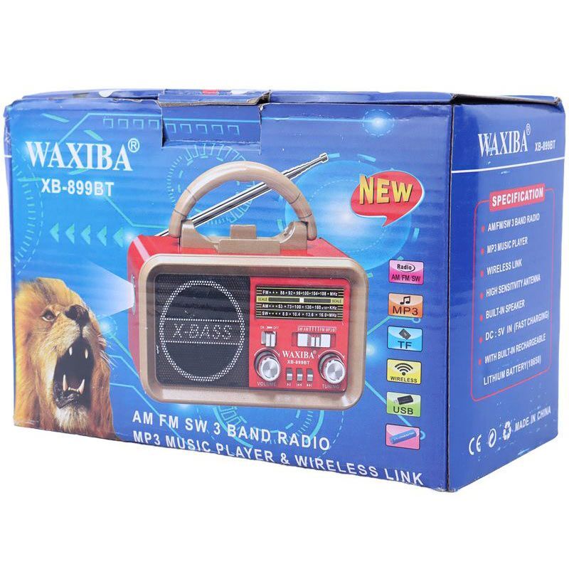 رادیو اسپیکر بلوتوثی واکسیبا XB-899BT