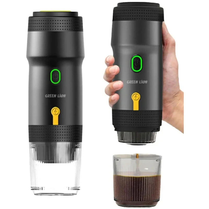 قهوه ساز شارژی مسافرتی Green Lion G-Portable Pro GL-CM01 GNCOFMKPRBK