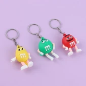 جاکلیدی سیلیکونی طرح M&M's