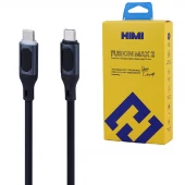 کابل دو سر تایپ سی فست شارژ 100 وات هیمی Fusion Max 2 VQ-D140 طول 1.5 متر