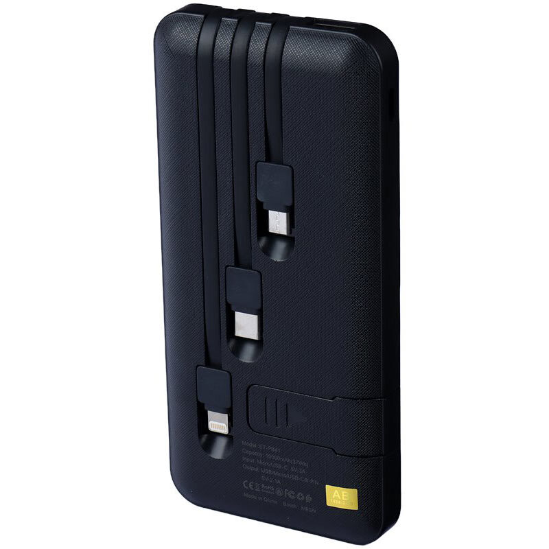 پاور بانک فست شارژ ارلدام ET-PB41 10.5W ظرفیت 10000 میلی آمپر ساعت