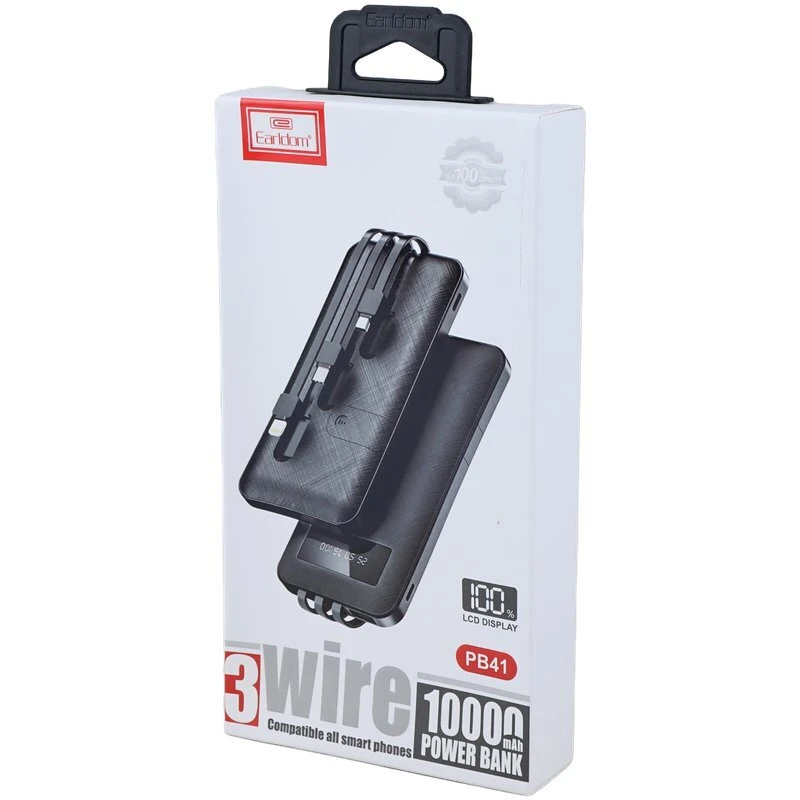 پاور بانک فست شارژ ارلدام ET-PB41 10.5W ظرفیت 10000 میلی آمپر ساعت