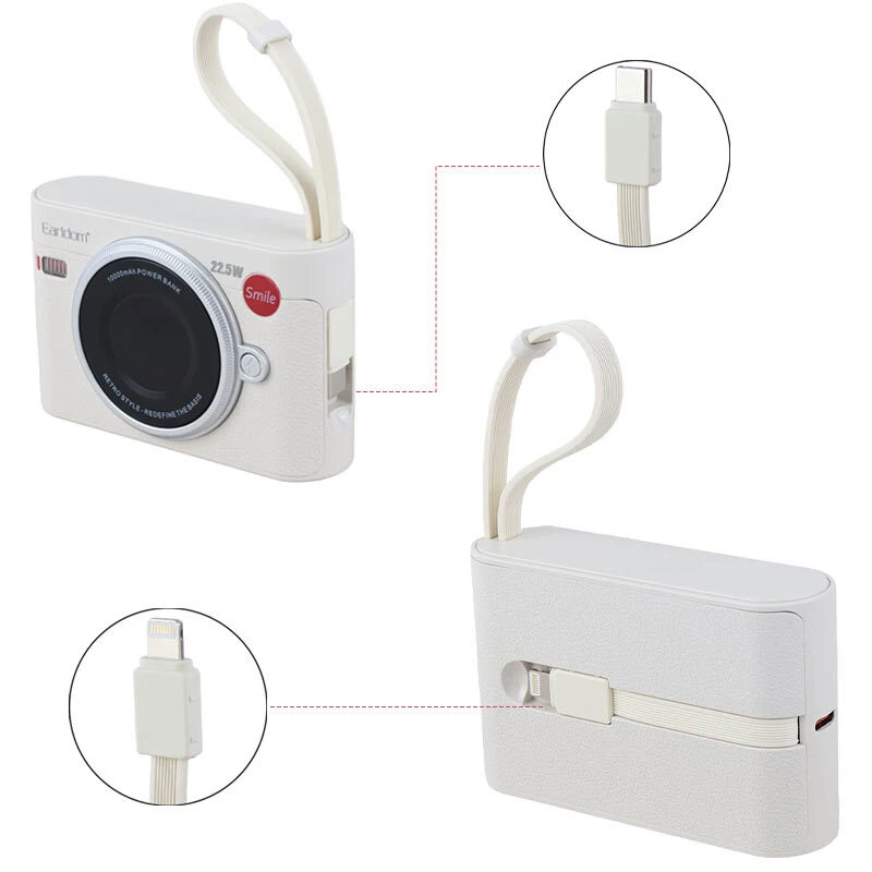 پاور بانک فست شارژ ارلدام ET-PD45 PD 22.5W ظرفیت 10000 میلی آمپر ساعت