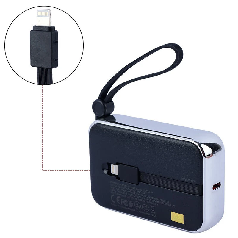پاور بانک فست شارژ ارلدام ET-PD56 PD 22.5W ظرفیت 10000 میلی آمپر ساعت