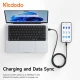 کابل لایتنینگ فست شارژ 12 وات مک دودو CA-451 طول 1.2 متر