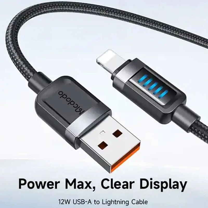 کابل لایتنینگ فست شارژ 12 وات مک دودو Cab Vision CA-032 طول 1.2 متر