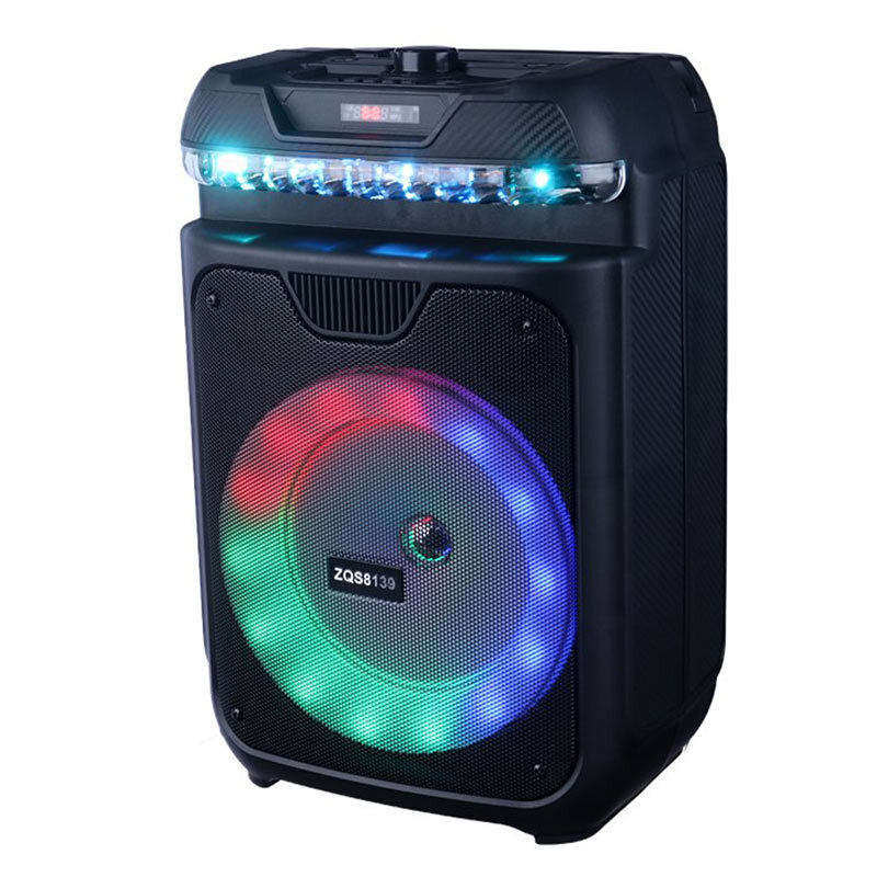 اسپیکر بلوتوثی ZQS-8139 + میکروفون و ریموت کنترل