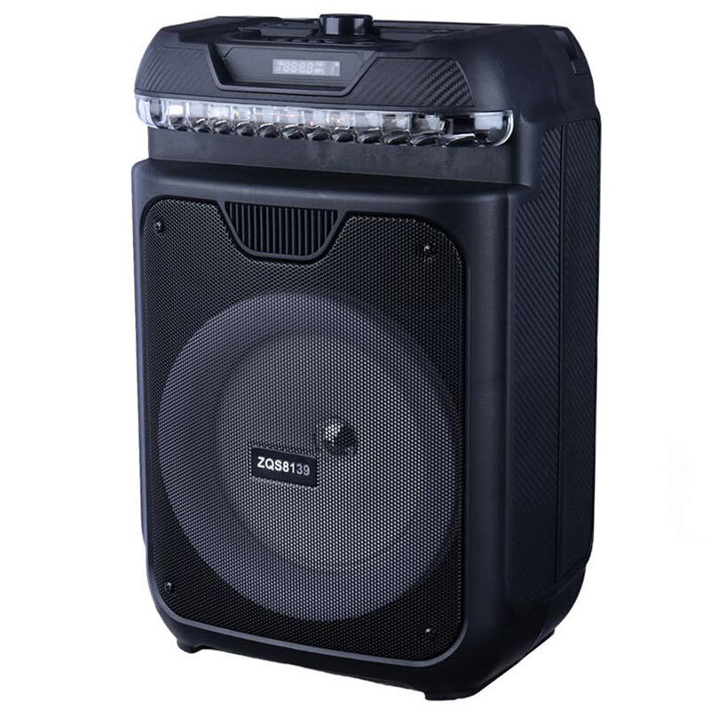 اسپیکر بلوتوثی ZQS-8139 + میکروفون و ریموت کنترل