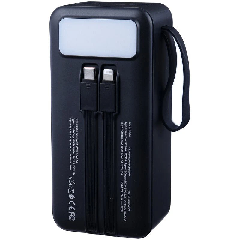 پاور بانک فست شارژ یو آر UP-24 QC3.0 PD 22.5W ظرفیت 40000 میلی آمپر ساعت