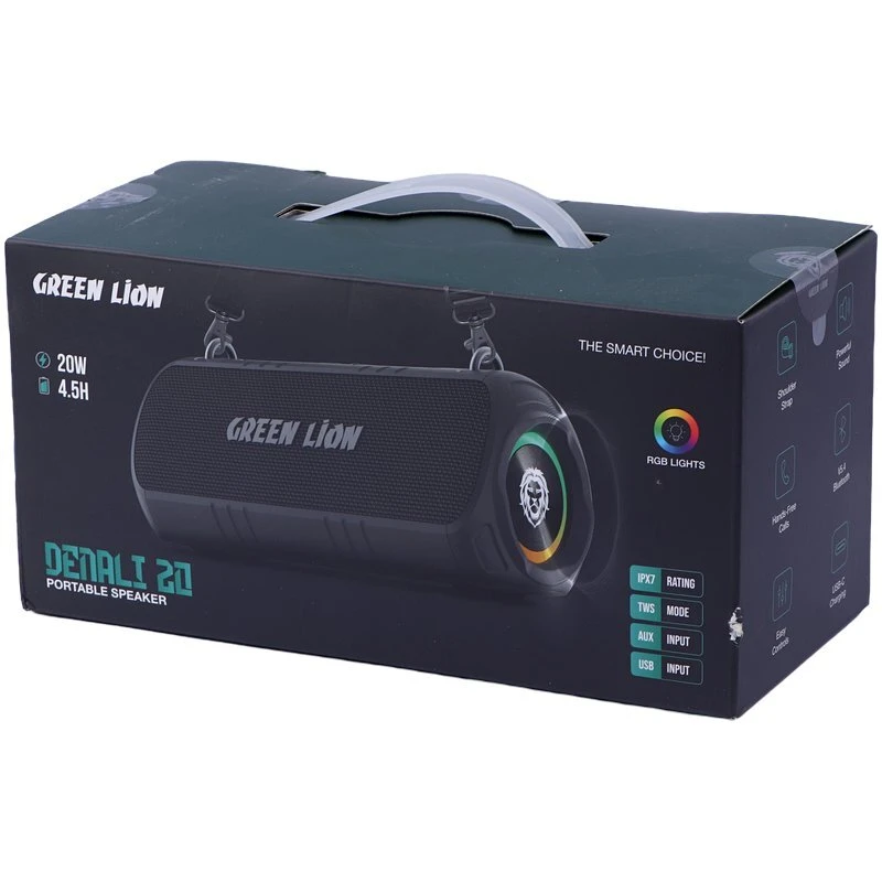 اسپیکر بلوتوثی گرین لاین Denali 20 GL-SP23 GNDESPR20WBK