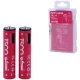 باتری دوتایی نیم قلمی شارژی TSCO TBL 10 AAA 220mAh