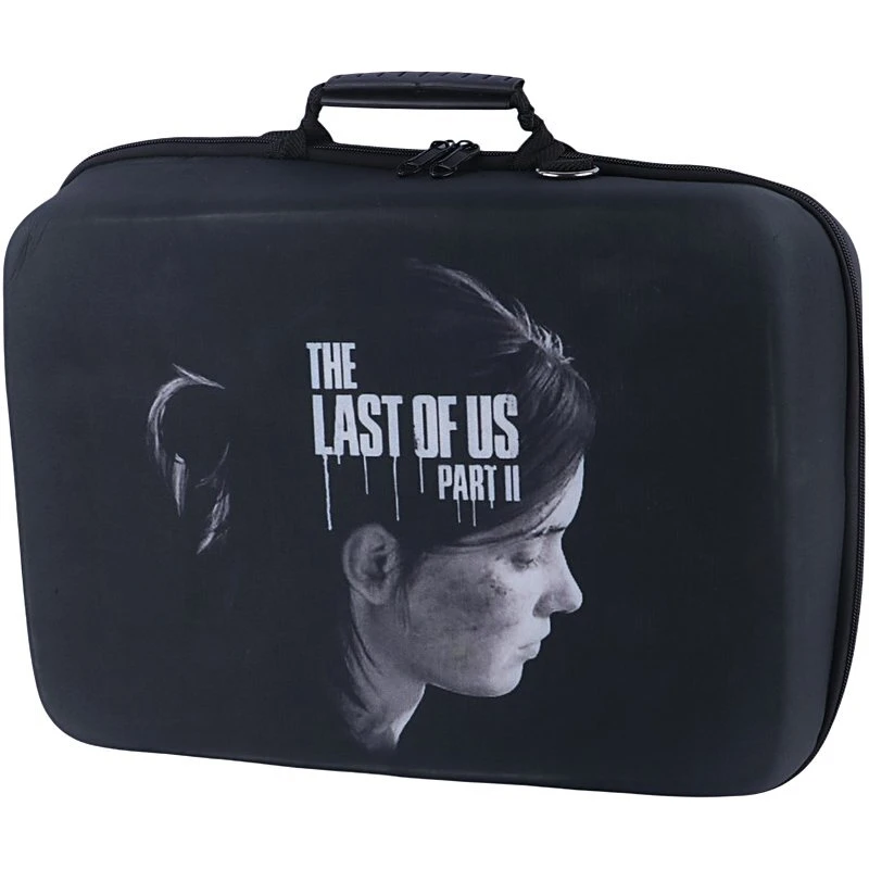 کیف کنسول بازی PS5 Slim طرح The Last of Us Part 2 کد 5 + نگهدارنده هدست
