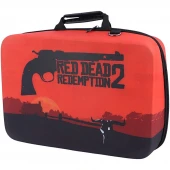 کیف کنسول بازی PS5 Slim طرح Red Dead Redemption 2 کد 12 + نگهدارنده هدست
