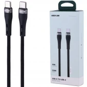 کابل دو سر تایپ سی فست شارژ 60 وات گرین لاین GNBRUSCTCBK طول 1 متر