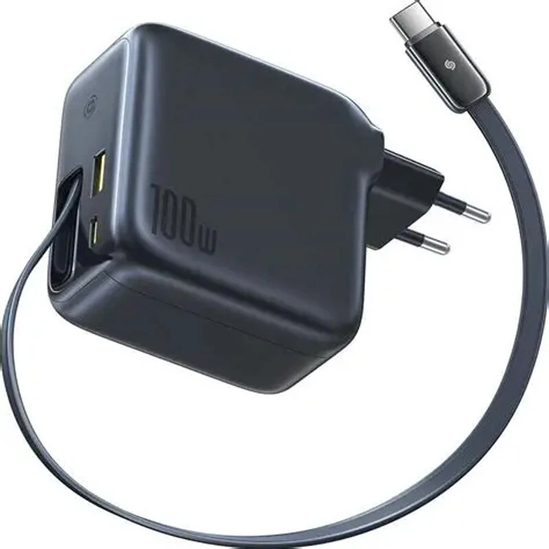 شارژر دیواری سیم وصل 100 وات باسئوس EnerCore CJ11 E0120M PD 5A