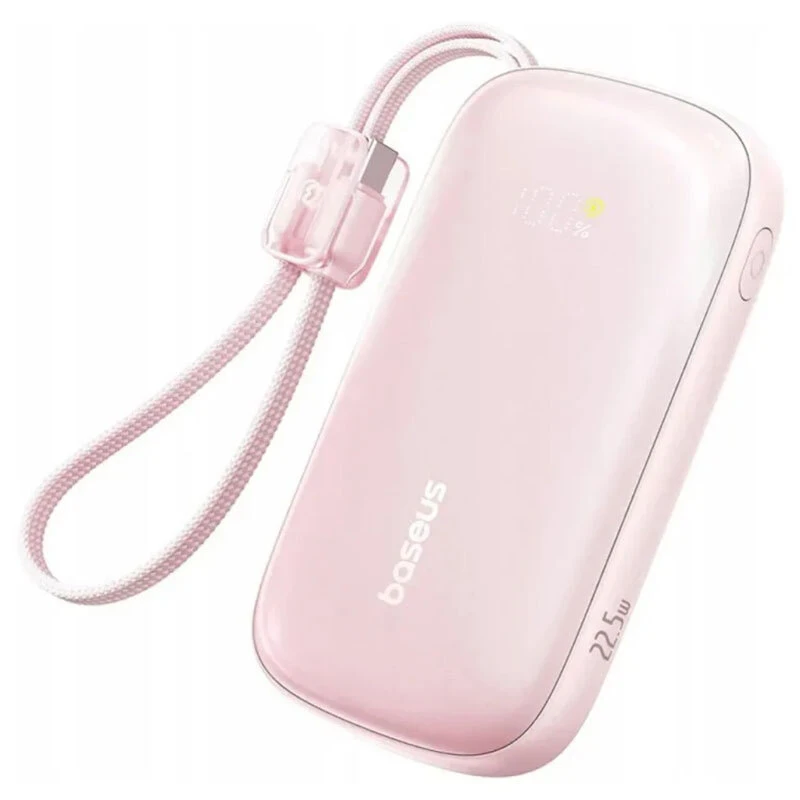 پاور بانک فست شارژ باسئوس EnerFill FC21 Qpow 3 Ultra E0027M00 PD 22.5W ظرفیت 20000 میلی آمپر ساعت
