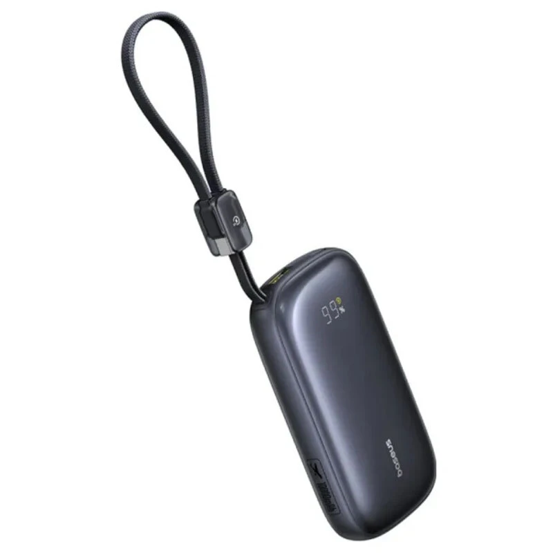 پاور بانک فست شارژ باسئوس EnerFill FC21 Qpow 3 Ultra E0027P PD 45W ظرفیت 20000 میلی آمپر ساعت