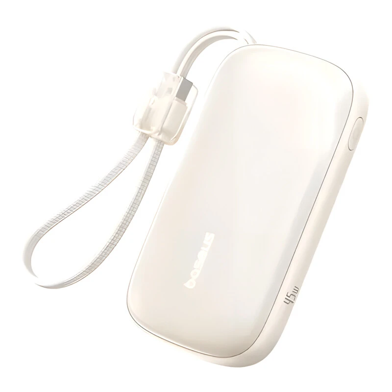 پاور بانک فست شارژ باسئوس EnerFill FC21 Qpow 3 Ultra E0027Q PD 45W ظرفیت 10000 میلی آمپر ساعت
