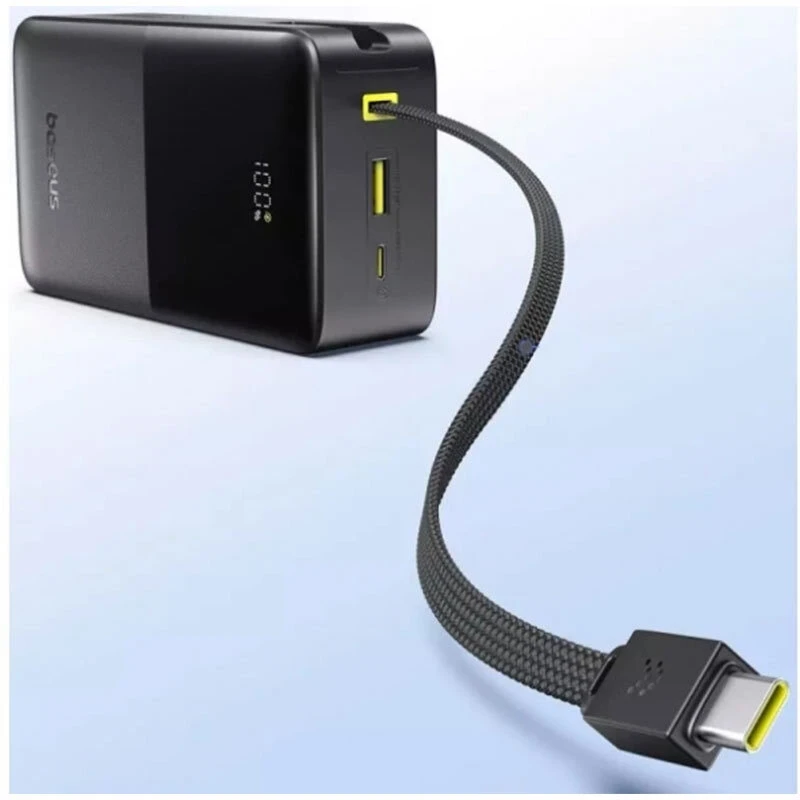پاور بانک فست شارژ باسئوس EnerFill FC51 Bipow 2 Pro E0028100 PD 22.5W ظرفیت 30000 میلی آمپر ساعت