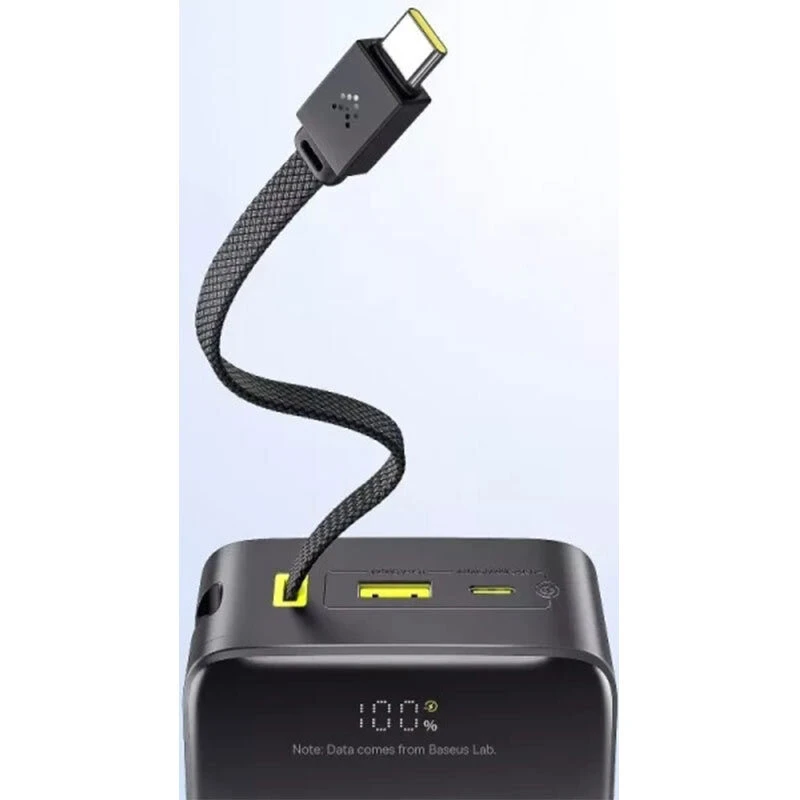پاور بانک فست شارژ باسئوس EnerFill FC51 Bipow 2 Pro E0028100 PD 22.5W ظرفیت 30000 میلی آمپر ساعت