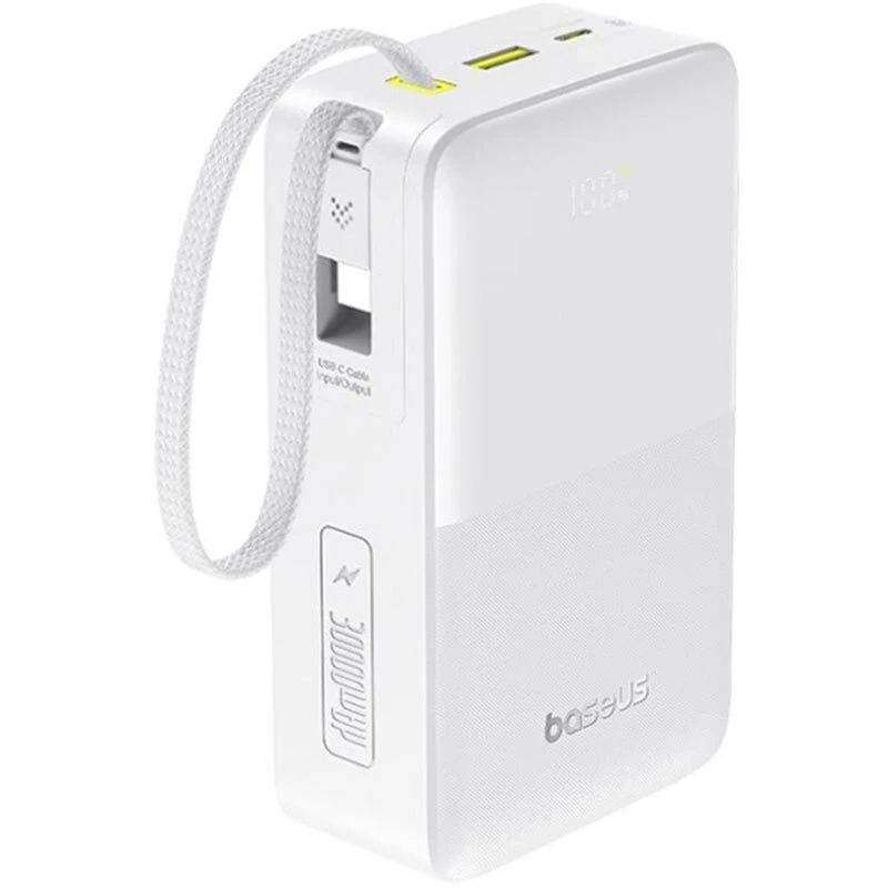 پاور بانک فست شارژ باسئوس EnerFill FC51 Bipow 2 Pro E0028100 PD 22.5W ظرفیت 30000 میلی آمپر ساعت