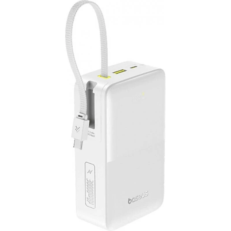 پاور بانک فست شارژ باسئوس EnerFill FC51 Bipow 2 Pro E0028100 PD 22.5W ظرفیت 30000 میلی آمپر ساعت