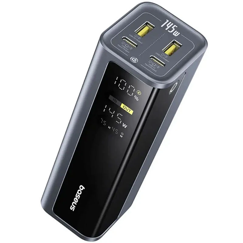 پاور بانک فست شارژ باسئوس EnerGeek GP12 PPAP-20E5 P10082109813 PD 100W ظرفیت 20800 میلی آمپر ساعت