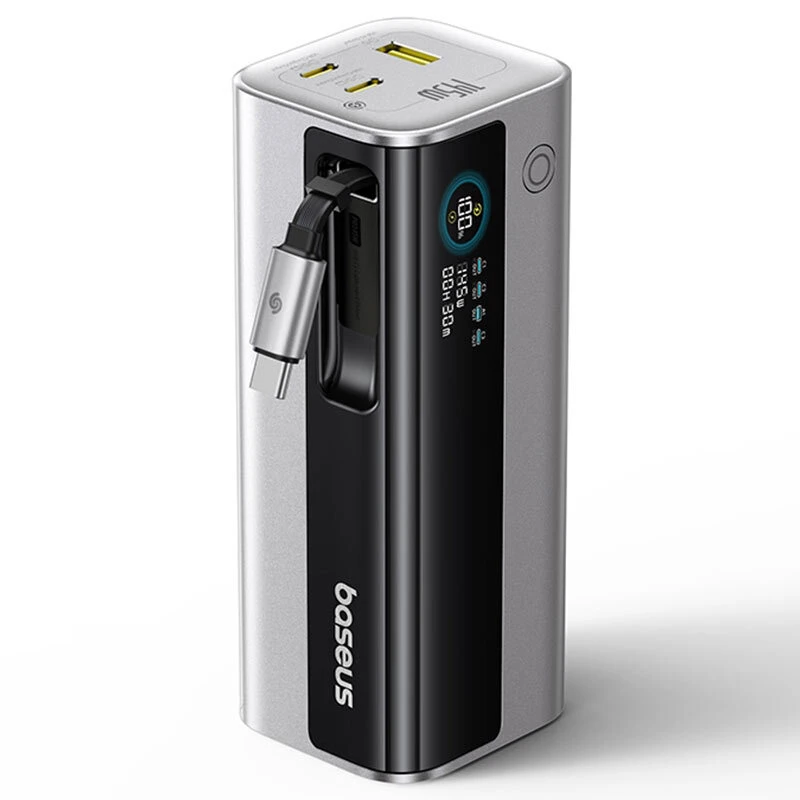 پاور بانک فست شارژ باسئوس EnerGeek GR11 PPCJB-20E5 E0027B PD 100W ظرفیت 20000 میلی آمپر ساعت