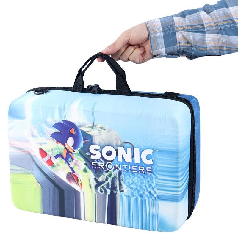 کیف کنسول بازی PS5 Slim طرح Sonic Frontiers و Mortal Kombat کد 4