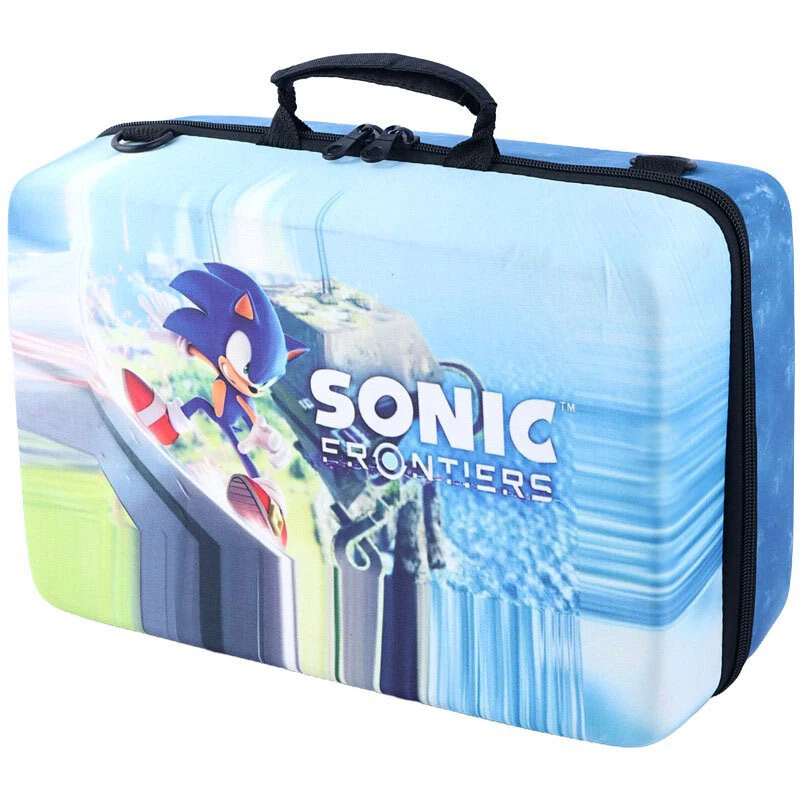 کیف کنسول بازی PS5 Slim طرح Sonic Frontiers و Mortal Kombat کد 4