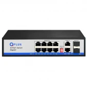 سوییچ 8 پورت POE کیو پلاس PL-PG8002-S2