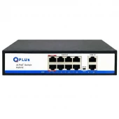 سوییچ 8 پورت POE کیو پلاس PL-PH8002