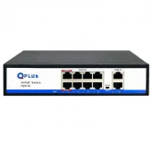 سوییچ 8 پورت POE کیو پلاس PL-PH8002G