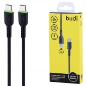 کابل دو سر تایپ سی فست شارژ 65 وات بودی DC158TT10 طول 1 متر