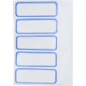 برچسب دور آبی تک Board 60*25mm بسته 500 عددی