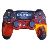 دسته بازی بی سیم SONY PlayStation 4 DualShock 4 طرح The Elder Scrolls IV Oblivion Remastered