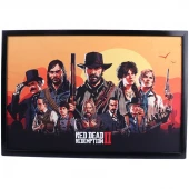 تابلو شاسی طرح Red Dead Redemption 2 سایز 40*60 سانتی متر کد 5