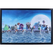 تابلو شاسی طرح Hotel Transylvania سایز 40*60 سانتی متر