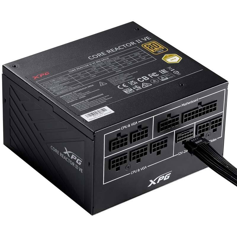 پاور ماژولار 750 وات ای دیتا Adata XPG CORE REACTOR II VE Gold