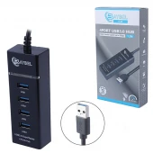 هاب 4 پورت USB3.0 بایبل H-95