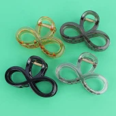 کلیپس مو شیشه ای طرح بی نهایت T08