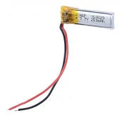 باتری لیتیومی 250mAh 2*7*30mm 350629