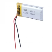 باتری لیتیومی 500mAh 4*15*35mm 501835