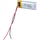 باتری لیتیومی 450mAh 4*10*30mm 601230