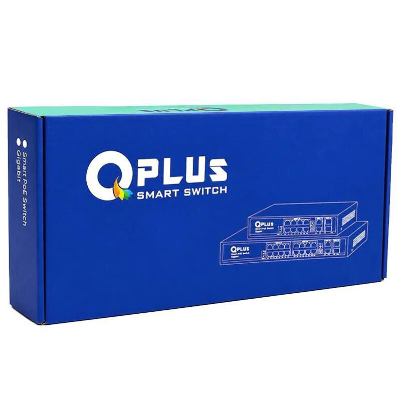 سوییچ 16 پورت POE کیو پلاس PL-PGH1602-S1