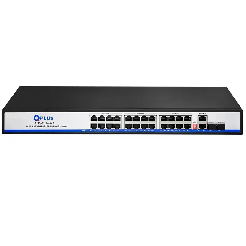 سوییچ 24 پورت POE کیو پلاس PL-P2402G-S2